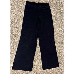 Any Body Black Knit Lounge Women's XS flare Pants
